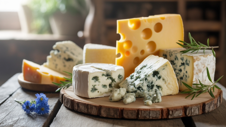 plateau cheese blue cheese ambiance rustique