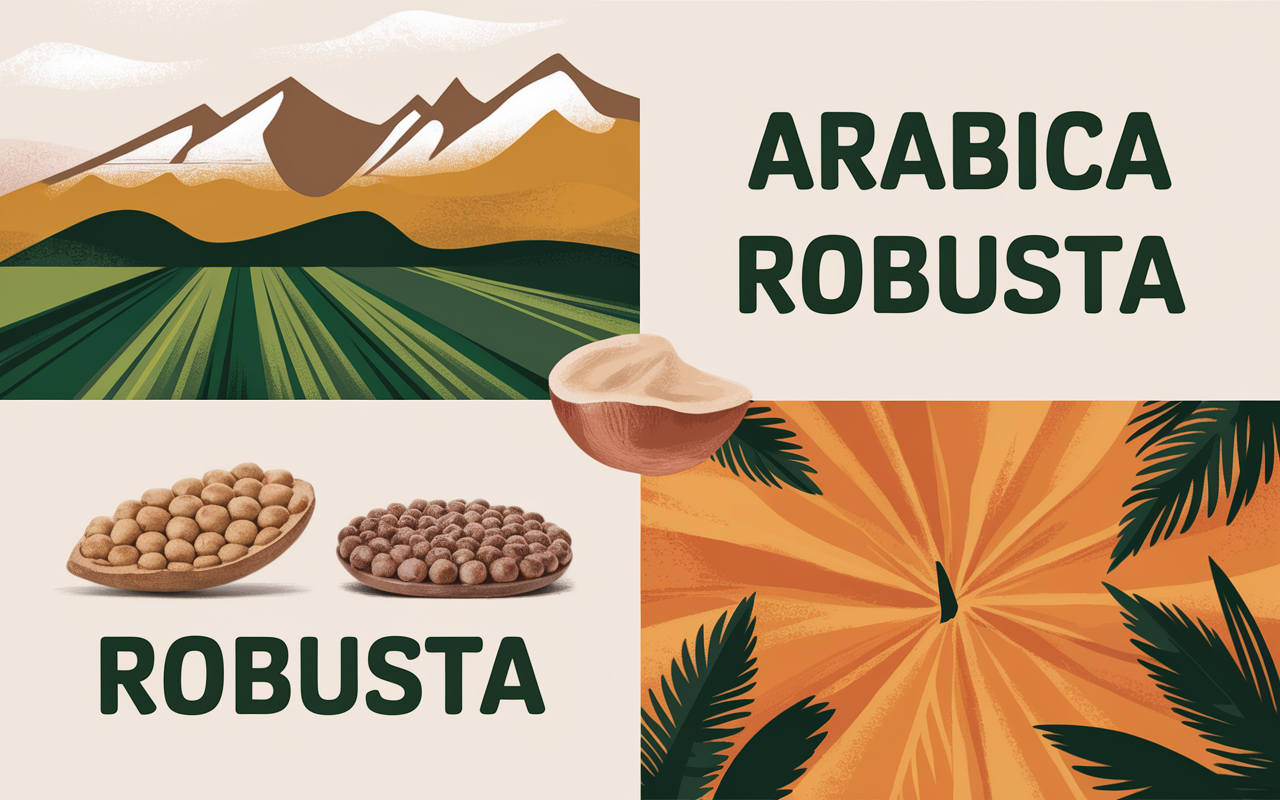Différences Arabica Robusta pays producteurs de café