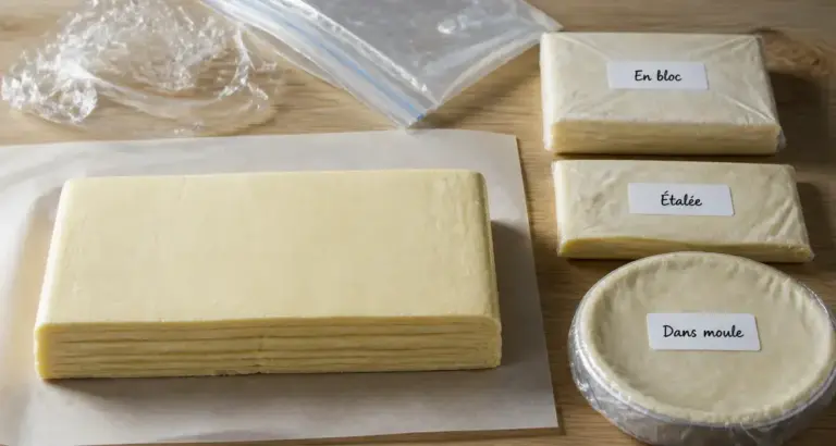 Congeler pate feuilletée : trois méthodes pour préserver le croustillant