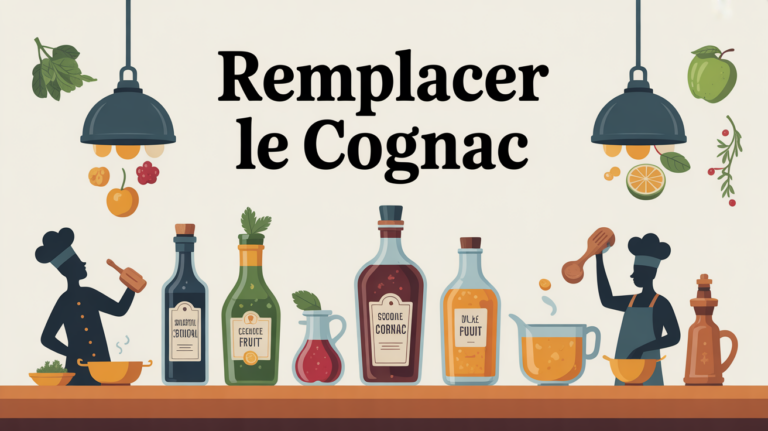 par quoi remplacer le cognac dans une recette scène cuisine