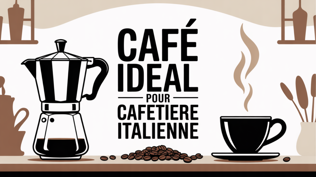 scène chaleureuse autour d’une cafetière italienne, quel café pour cafetière italienne