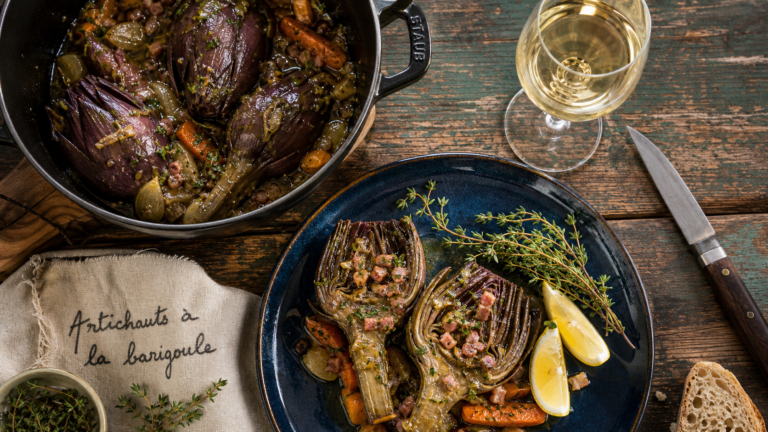 Artichauts barigoule en cocotte, recette traditionnelle de Provence