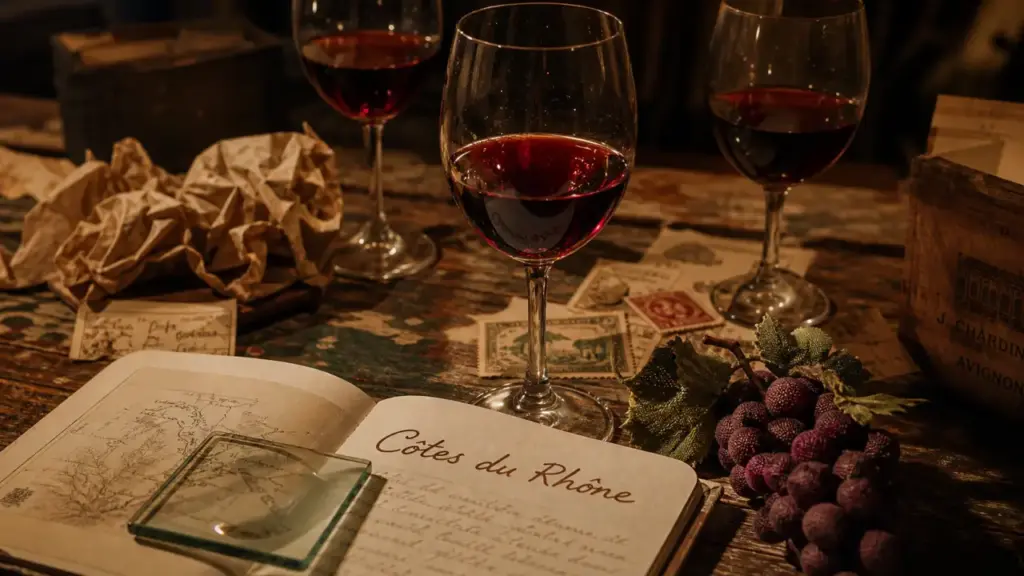 Cépage cote du rhone : vin rouge et dégustation