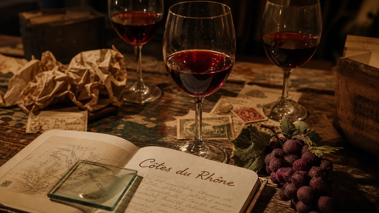 Cépage cote du rhone : vin rouge et dégustation