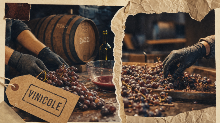 VINICOLE : vendange, moût et chai, distinction vinicole vs viticole