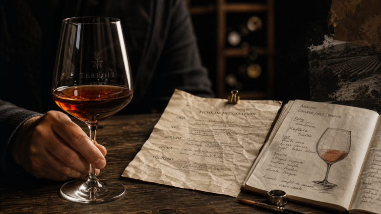 Gouteur de vin : dégustation et fiche œnologie, œnologue ou sommelier
