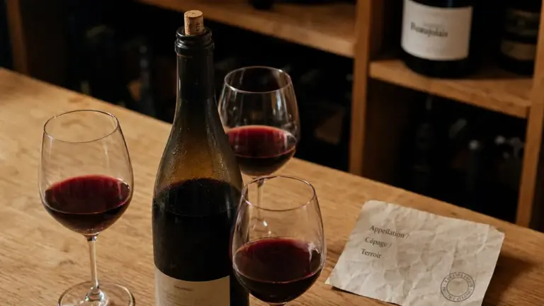 Vin beaujolais : gamay en verre, appellations Beaujolais
