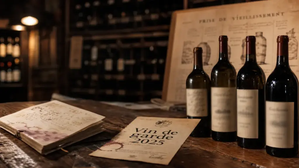 Vin de garde 2025 : critères clés, tanins mûrs et acidité
