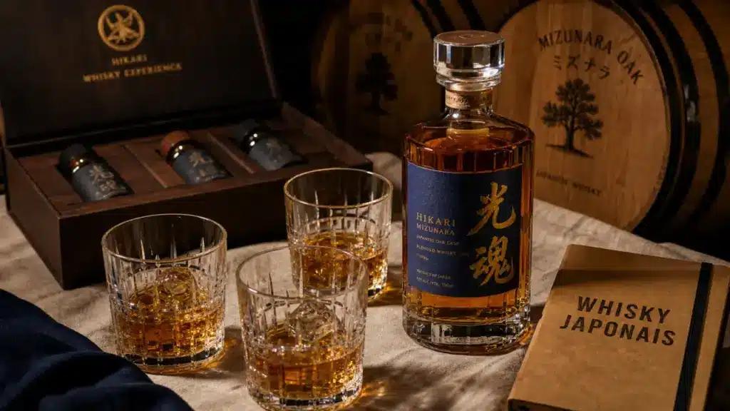 Whisky japonais le meilleur : verres, Yamazaki, Nikka, Mizunara