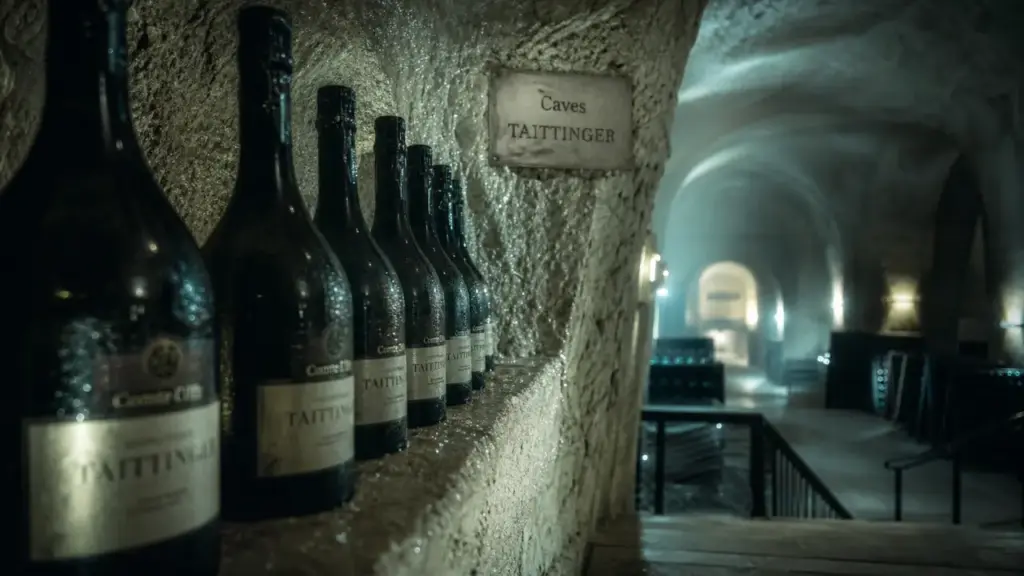 Champagne Taittinger : visites des caves de champagne à Reims en crayères