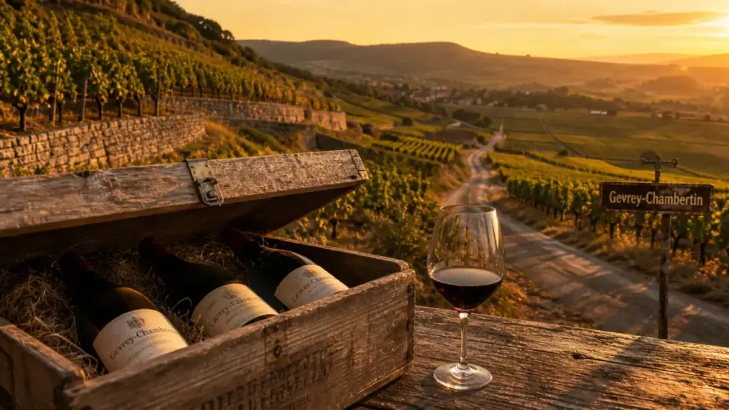 Gevrey Chambertin, Pinot Noir et vignes en terrasses