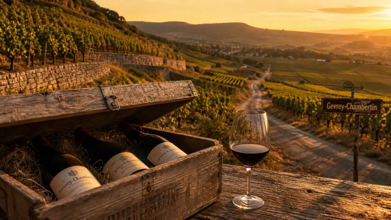 Gevrey Chambertin, Pinot Noir et vignes en terrasses