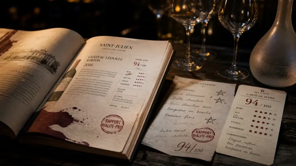 Guide vin : notes, étoiles et coups de cœur