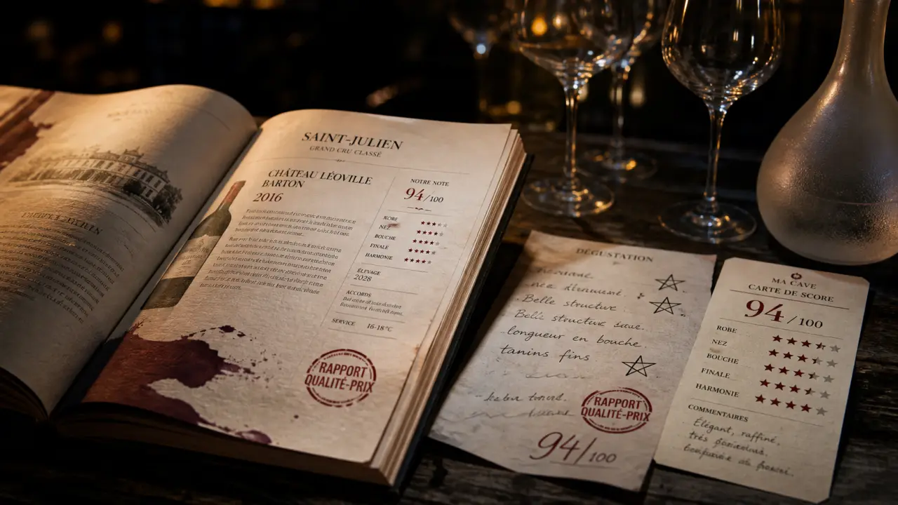Guide vin : notes, étoiles et coups de cœur