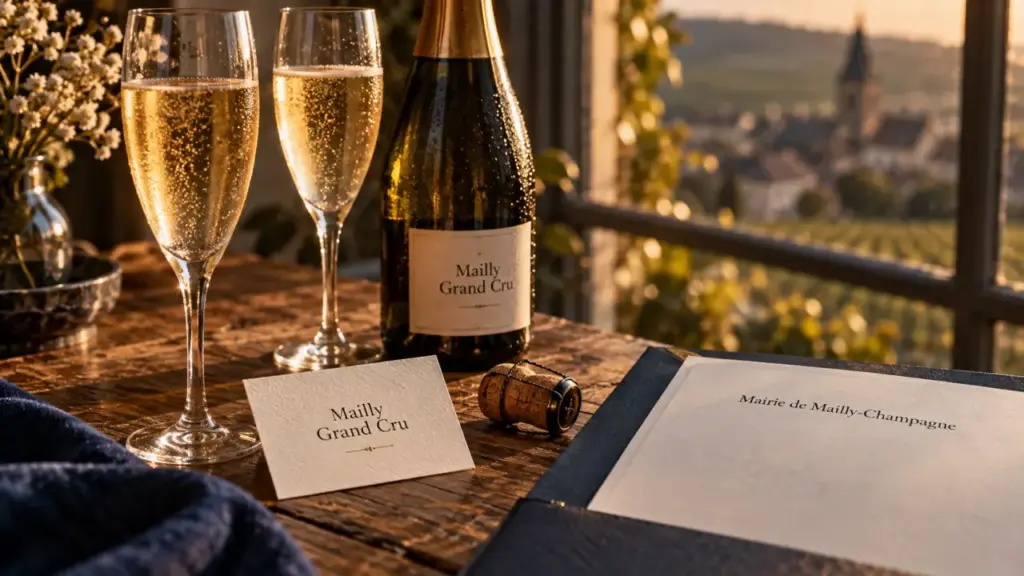 Mailly Champagne : mairie de Mailly-Champagne et Mailly Grand Cru